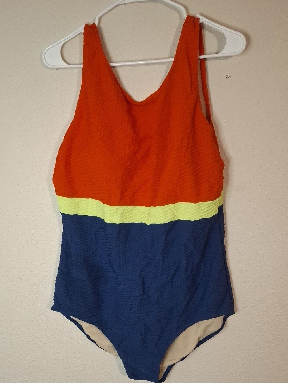 Aquamore Colorblock One-Piece Swimsuit